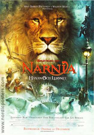 The Chronicles of Narnia 2005 movie poster Tilda Swinton Andrew Adamson Find more: Narnia Writer: C S Lewis