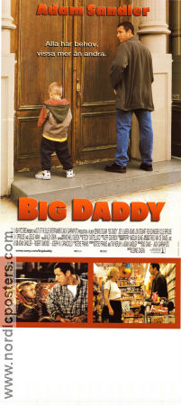 Big Daddy 1999 poster Adam Sandler Joey Lauren Adams Dennis Dugan Barn