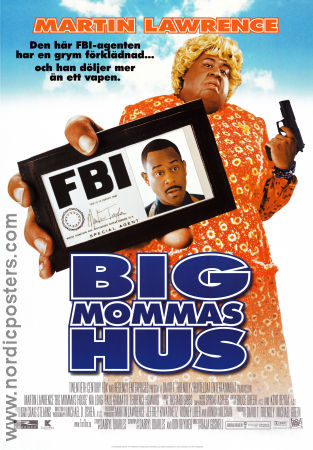 Big Momma´s House 2000 movie poster Martin Lawrence Nia Long Paul Giamatti Raja Gosnell Police and thieves