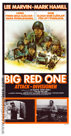 The Big Red One 1980 poster Lee Marvin Mark Hamill Robert Carradine Samuel Fuller Krig