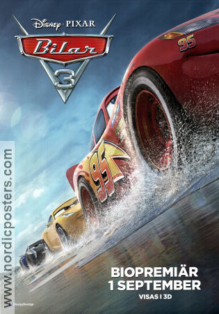 Cars 3 2017 poster Owen Wilson Brian Fee