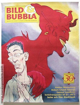 Bild och Bubbla 1998 poster Poster artwork: Patrik Norrman From comics