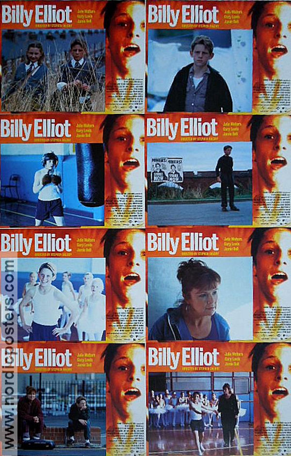 Billy Elliot 2000 lobby card set Julie Walters Stephen Daldry