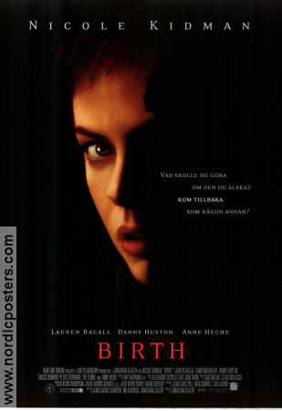 Birth 2004 movie poster Nicole Kidman Cameron Bright Lauren Bacall Jonathan Glazer