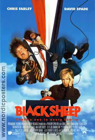 Black Sheep 1996 poster Chris Farley Penelope Spheeris