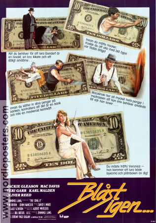 The Sting II 1983 movie poster Jackie Gleason Mac Davis Teri Garr Jeremy Kagan Money Gambling