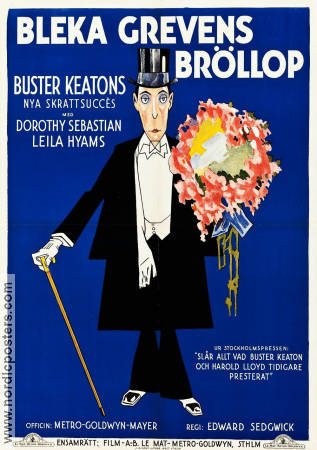 Spite Marriage 1929 movie poster Buster Keaton