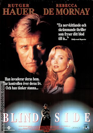 Blind Side 1993 movie poster Rutger Hauer Rebecca de Mornay Ron Silver Geoff Murphy