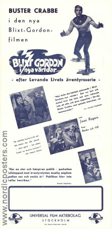 Flash Gordon´s Trip to Mars 1938 movie poster Buster Crabbe Jean Rogers Charles Middleton Ford Beebe From comics