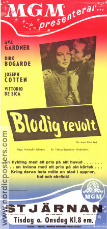 The Angel Wore Red 1960 movie poster Ava Gardner Dirk Bogarde Joseph Cotten Nunnally Johnson