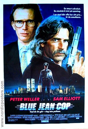 Shakedown 1988 movie poster Peter Weller Sam Elliott Richard Brooks James Glickenhaus Police and thieves