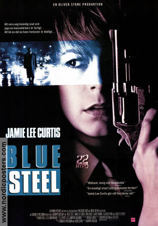 Blue Steel 1989 poster Jamie Lee Curtis Kathryn Bigelow