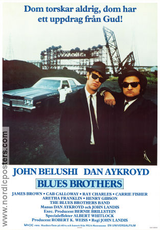 The Blues Brothers 1980 poster John Belushi John Landis