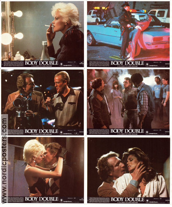 Body Double 1984 lobby card set Craig Wasson Melanie Griffith Gregg Henry Brian De Palma