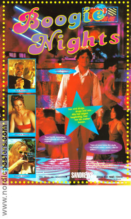 Boogie Nights 1997 movie poster Mark Wahlberg Burt Reynolds Heather Graham Paul Thomas Anderson Disco