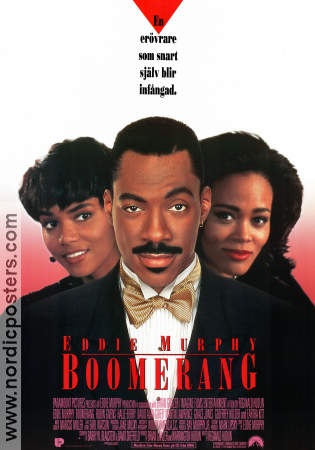Boomerang 1992 movie poster Eddie Murphy Halle Berry Robin Givens Reginald Hudlin