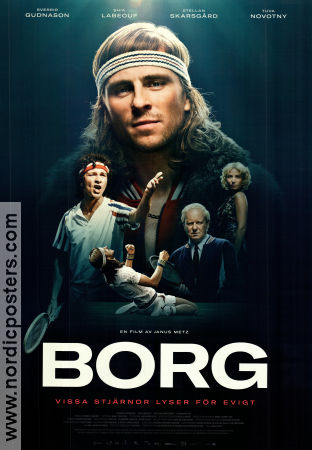 Borg 2017 poster Sverrir Gudnason Shia LaBeouf Stellan Skarsgård Janus Metz Sport