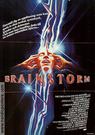 Brainstorm 1983 poster Christopher Walken Douglas Trumbull