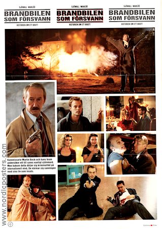 Brandbilen som försvann 1993 movie poster Gösta Ekman Rolf Lassgård Kjell Bergqvist Hajo Gies Writer: Sjöwall-Wahlöö Find more: Martin Beck Find more: Stockholm Fire Police and thieves