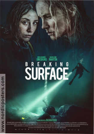 Breaking Surface 2020 poster Moa Gammel Madeleine Martin Trine Wiggen Joachim Hedén Dykning