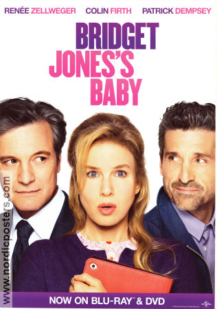 Bridget Jone´s Baby 2016 poster Renée Zellweger Colin Firth Patrick Dempsey Sharon Maguire Find more: Bridget Jones