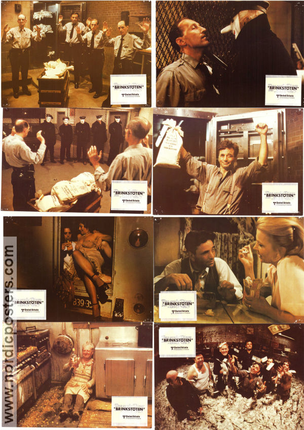 The Brink´s Job 1978 lobby card set Peter Falk Peter Boyle Allen Garfield William Friedkin Money