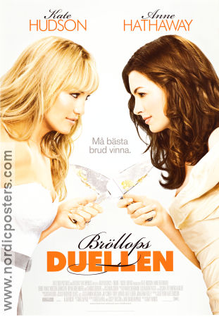 Bride Wars 2009 movie poster Kate Hudson Anne Hathaway Candice Bergen Gary Winick