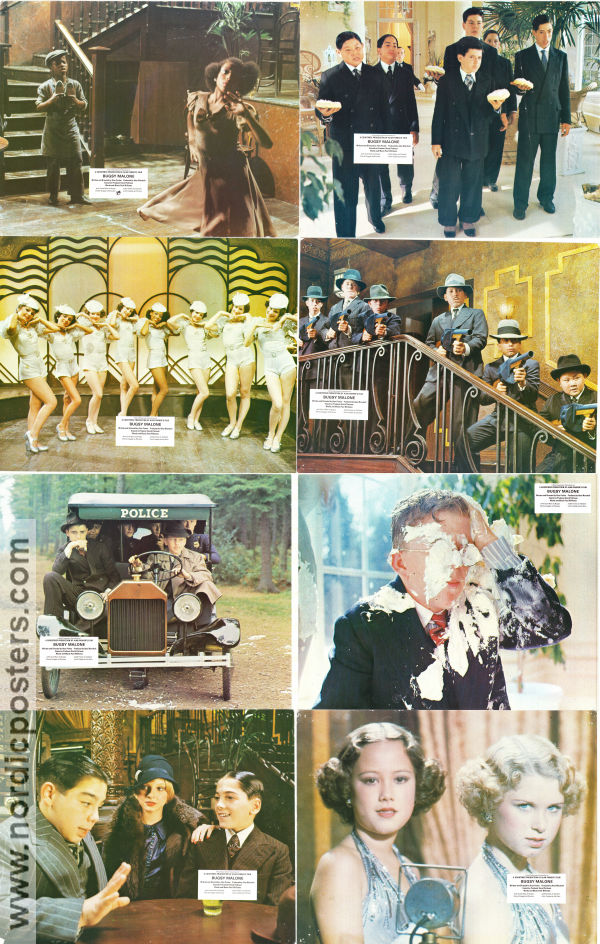 Bugsy Malone 1976 lobby card set Jodie Foster Scott Baio Florence Garland Alan Parker Musicals Kids