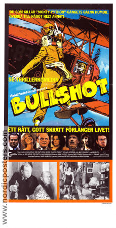 Bullshot Crummond 1983 movie poster Alan Shearman Billy Connolly Mel Smith Dick Clement Planes