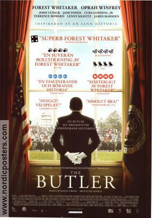 The Butler 2013 movie poster Forest Whitaker Oprah Winfrey John Cusack Lee Daniels Politics