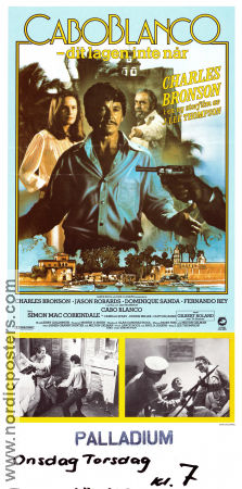 Caboblanco 1980 movie poster Charles Bronson Jason Robards Dominique Sanda J Lee Thompson