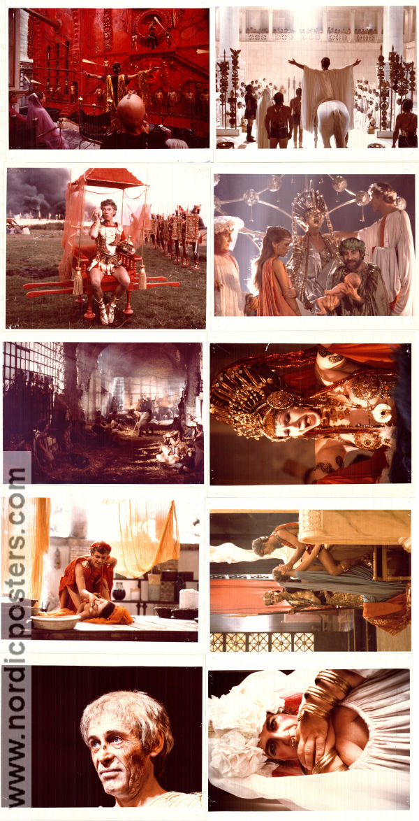 Caligula 1979 lobby card set Malcolm McDowell Peter O´Toole Helen Mirren Tinto Brass