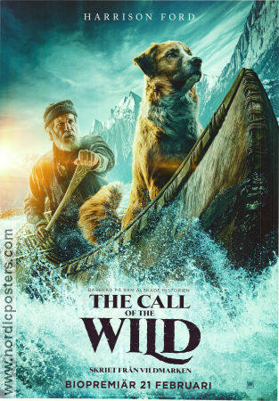 The Call of the Wild 2020 movie poster Harrison Ford Omar Sy Cara Gee Chris Sanders Ships and navy Dogs