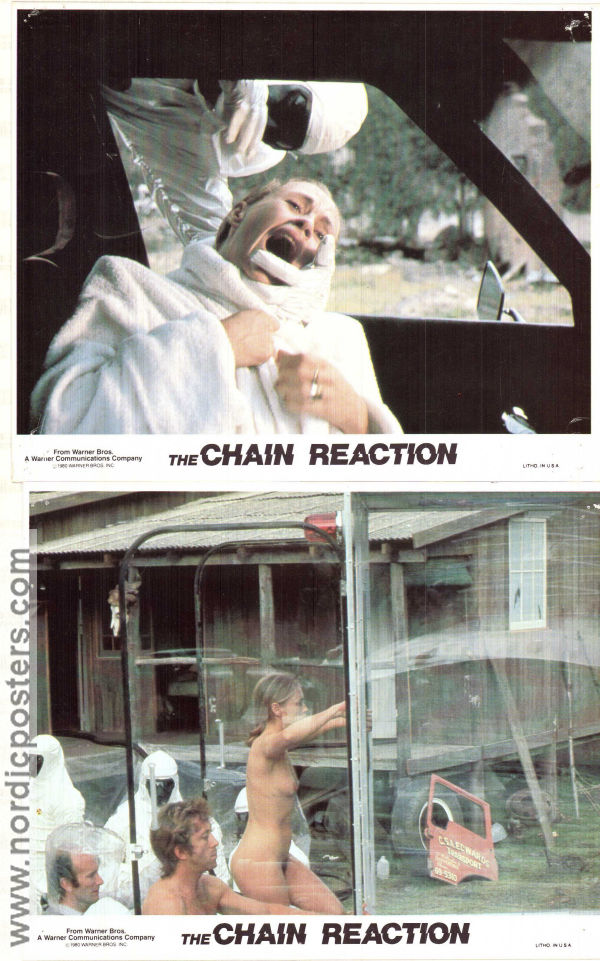 The Chain Reaction 1980 lobby card set Steve Bisley Arna-Maria Winchester Ross Thompson Ian Barry