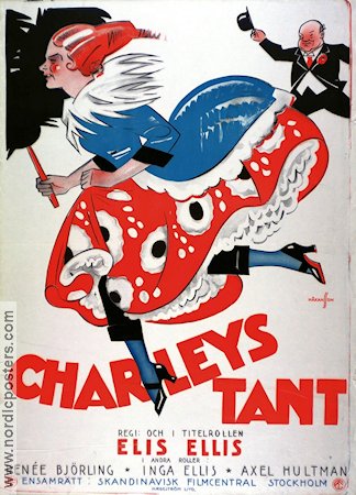 Charleys tant 1926 movie poster Elis Ellis