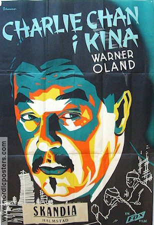 Charlie Chan in Shanghai 1935 movie poster Warner Oland Charlie Chan