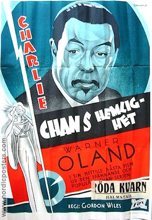Charlie Chan´s Secret 1936 movie poster Warner Oland Charlie Chan