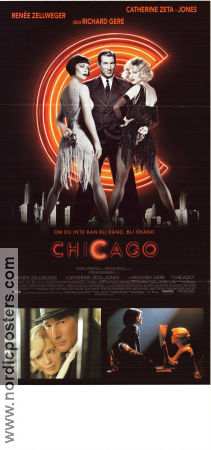 Chicago 2002 movie poster Renée Zellweger Richard Gere Catherine Zeta-Jones Rob Marshall Musicals