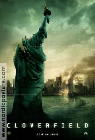 Cloverfield 2008 movie poster Mike Vogel Jessica Lucas Matt Reeves