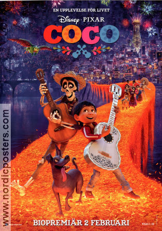 Coco 2017 movie poster Anthony Gonzalez Lee Unkrich Animation Dogs