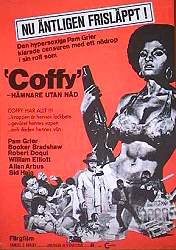 Coffy 1973 movie poster Pam Grier Booker Bradshaw Robert DoQui Jack Hill Black Cast