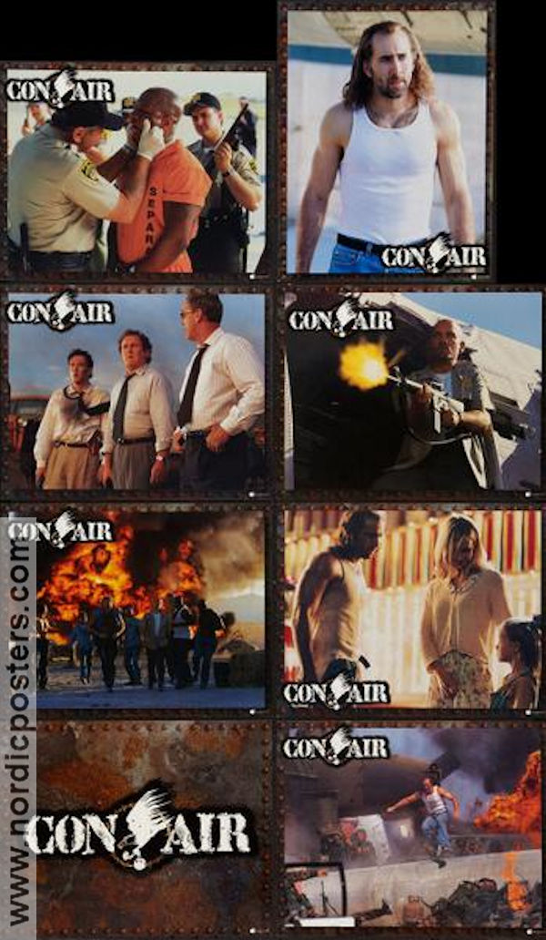 Con Air 1997 lobbykort Nicolas Cage John Cusack John Malkovich Hitta mer: Jerry Bruckheimer