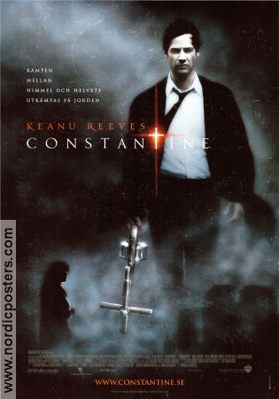 Constantine 2005 poster Keanu Reeves Rachel Weisz Djimon Hounsou Francis Lawrence Hitta mer: DC Comics Från serier