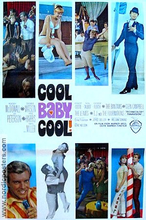 The Cool Ones 1967 movie poster Roddy McDowall The Bantams Cult movies