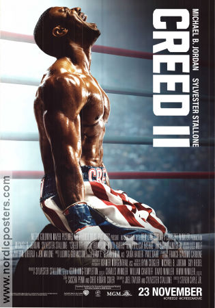 Creed II 2018 movie poster Michael B Jordan Sylvester Stallone Tessa Thompson Steven Caple Jr Boxing