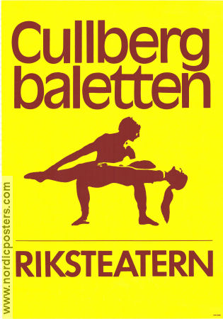Cullbergbaletten 1980 movie poster Find more: Riksteatern Find more: Teater