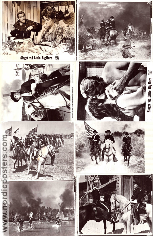 Custer of the West 1967 photos Robert Shaw Mary Ure Ty Hardin Robert Siodmak