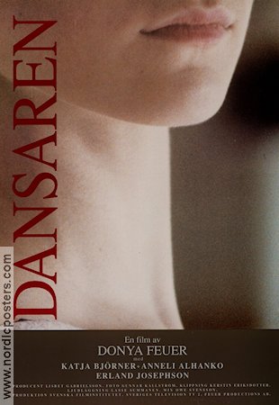 Dansaren 1994 movie poster Anneli Alhanko Erland Josephson Ballet