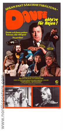 Dante akta´re för Hajen 1978 movie poster Jan Ohlsson Ulf Hasseltorp John Harryson Lars Lind Ricky Bruch Gunnar Höglund Celebrities