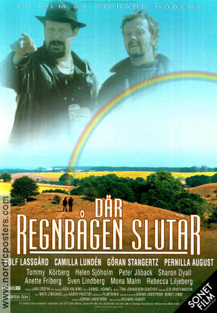 Där regnbågen slutar 1999 movie poster Rolf Lassgård Göran Stangertz Richard Hobert